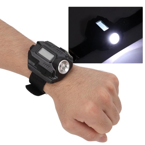 Led wrist watch - watch, flashlight