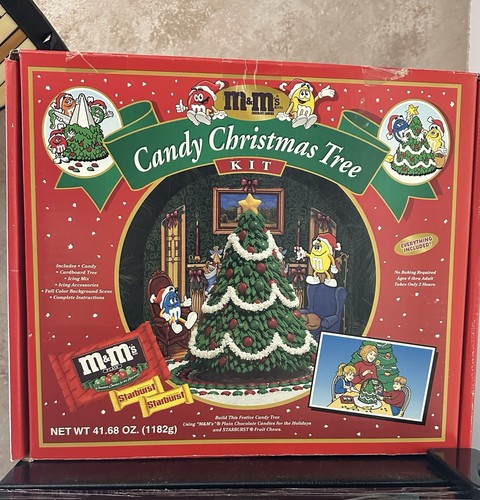 Candy xmas tree kit - m&m,