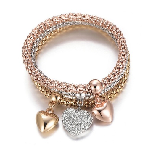 3pcs romantic stackable - 3pcs,