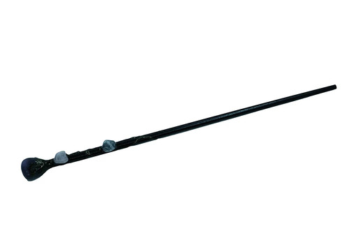 Amethyst crystal wand black - amethyst,