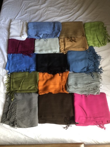 Job lot pashminas - job,