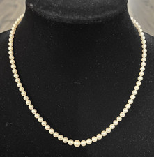 MIKIMOTO 18" Graduated Akoya