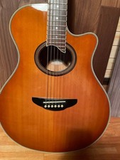 Yamaha APX-7 Acoustic Electric Guitar Thin Body Stage Model Vintage APX Series