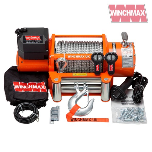 Electric winch 24v recovery - winch,