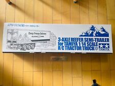 TAMIYA 1/14 Electric RC Big Truck No.19 3-Axis Reefer / Semi-Trailer 56319