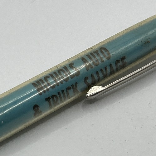 Vtg ballpoint pen nichols auto - ballpoint,