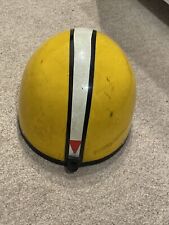 VINTAGE, GENUINE SKIDMASTER KANGOL PUDDING BASIN HELMET YELLOW