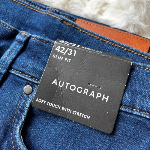 Autograph slim jeans w42 - m&s,