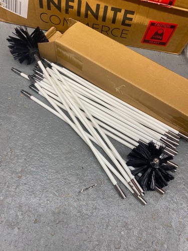 Chimney flue cleaning brush - chimney, &