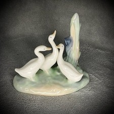 NAO by Lladro - Ducks Group Figurine #0006 - Handmade in Spain - Porcelain