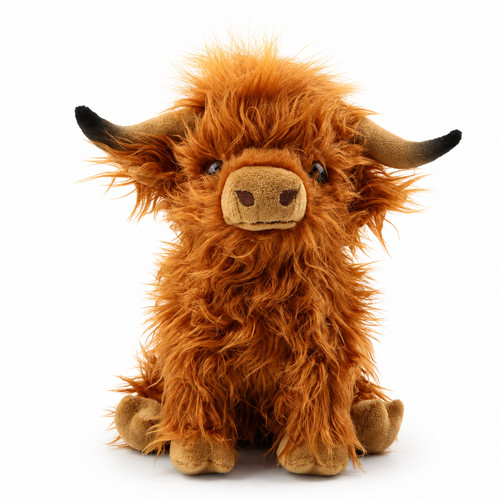 Highland cow plush toy - cow,