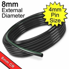 8mm Conductive Rubber 50cm Length / TENS / estim / electrastim/ et312