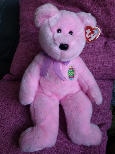 Beanie buddy eggs the bear - ty,