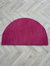 Pink Glitter Half Moon Rug