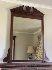 Huge Edwardian Over Mantle