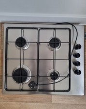 Electrolux KGS6404X 60cm 4 Burner Gas Stainless Steel Hob - Stainless Steel