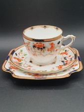 England GRAFTON BONE CHINA TRIO  TEACUP SAUCER PLATE set