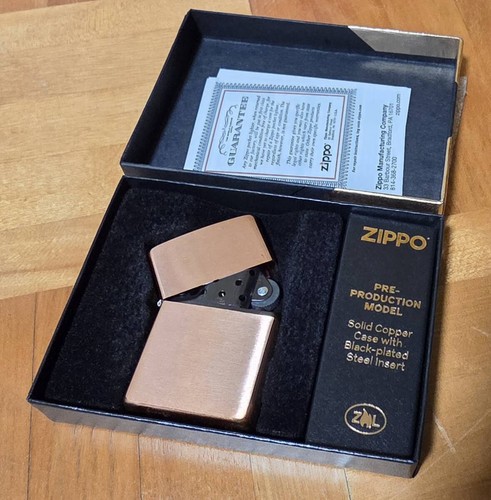 Zippo solid copper - zippo,