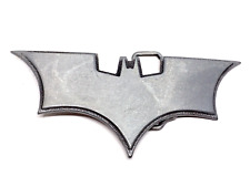 Batman Begins Belt Buckle Chrome Show Off Your Dark Knight Style Metal  Fans