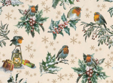 Traditional Robin Wild Bird Christmas Wrapping Paper Gift Wrap 2 Sheet 70x50cm