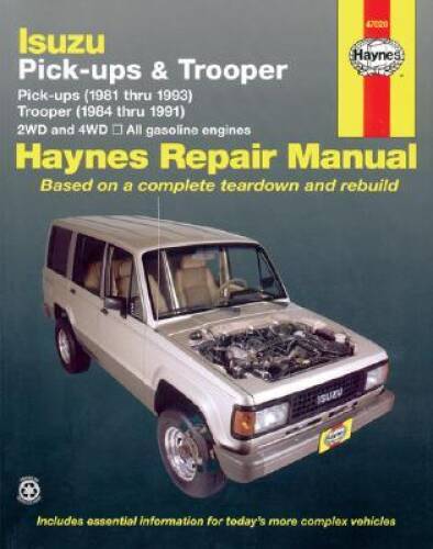 Isuzu pick ups 1981 - isuzu, pick-ups