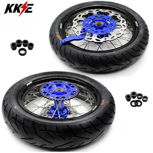 Kke supermoto wheels tires - 17",