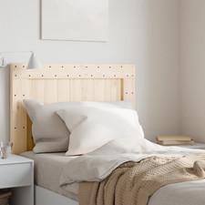 Headboard Solid Pine Natural