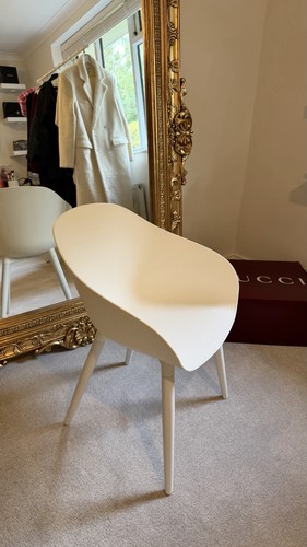 Ikea white chair indoor - |, and