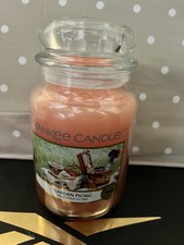 Yankee Candle Garden Picnic Large Jar Candle 623g New Christmas Gift