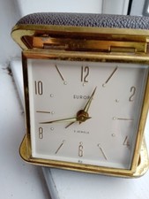 Europa Travel Clock in Case in