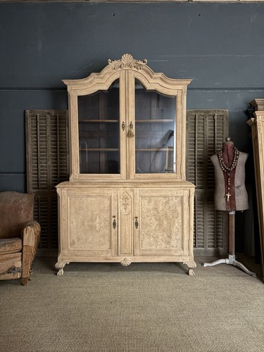 Antique french bookcase - antique,