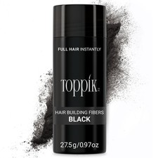 TOPPIK Black  Hair Fibers spray BUY 3 GET 1 FREE real hair loss fibres 27g