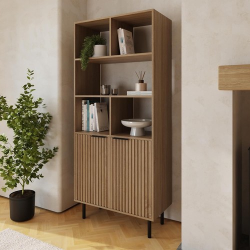 Nervata oak effect shelving - effect,