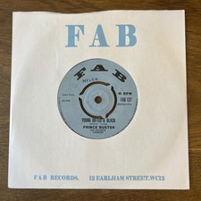 Reggae Prince Buster – Young Gifted & Black / The Rebel Fab ‎– FAB 127