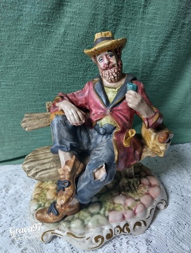 Italian capodimonte peasant - italian,