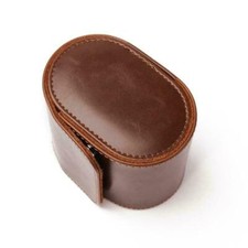Real Leather Watch Roll Single