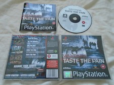 Wu Tang Taste the Pain PS1 (COMPLETE) fighting rare Sony PlayStation classic