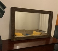 Rustic Mirror Solid Wood Frame