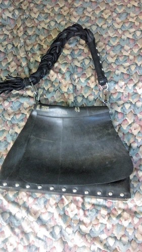 Vintage handmade recycled tire - handmade,