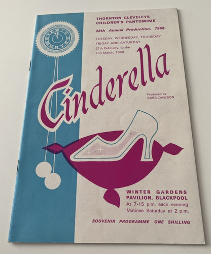 Cleveleys pantomime 1968 - -,