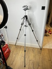 Slik 88 Fully Adjustable Aluminium Camera Tripod In Box Never Used Pan Tilt Head
