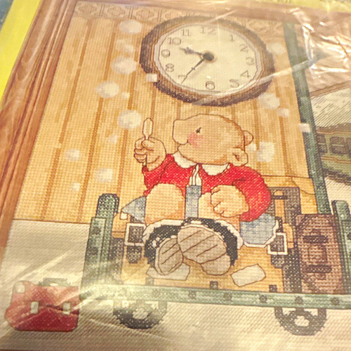 Dmc cross stitch - clock, kit