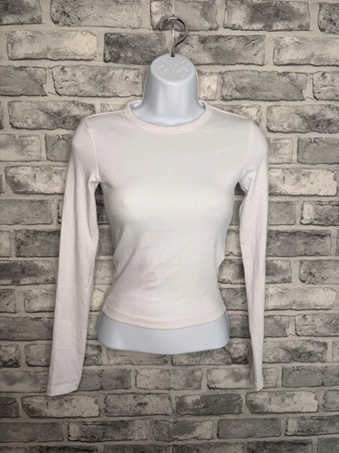 White longe sleeve - longe, t-shirt