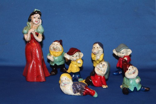 Cast metal snow white and - cast,