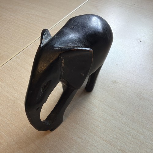 Black ebony wood vintage - , art