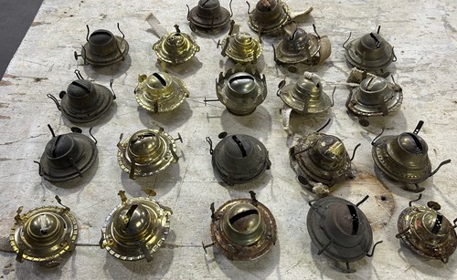 Lot oil lamp burners - lot,