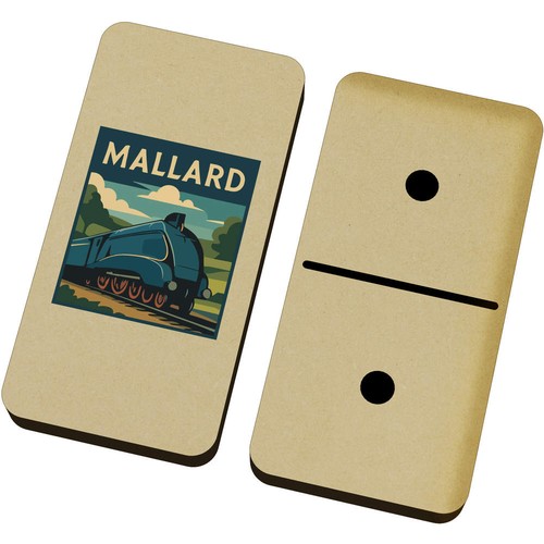 Mallard steam train domino - 'mallard, train'