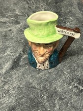 Vintage Artone Small Uncle Tom Cobley Character Toby Jug Widecombe Fair