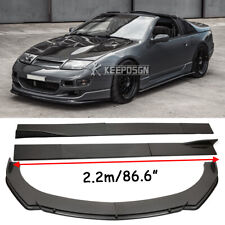 Carbon Look Front Bumper Lip