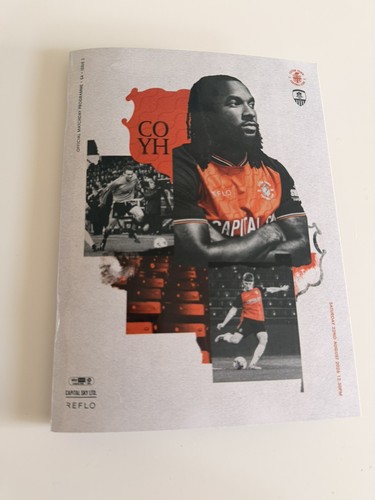 Luton town notts - luton, v